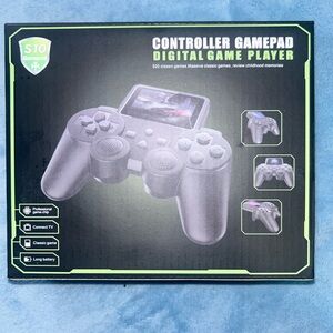 Controller Gamepad Digital Game Player - Black